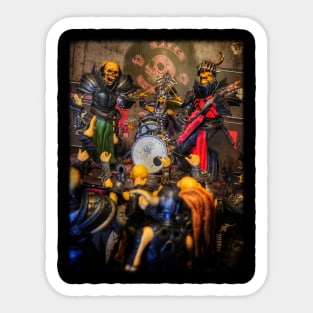 Action Figure Band 12 Sticker